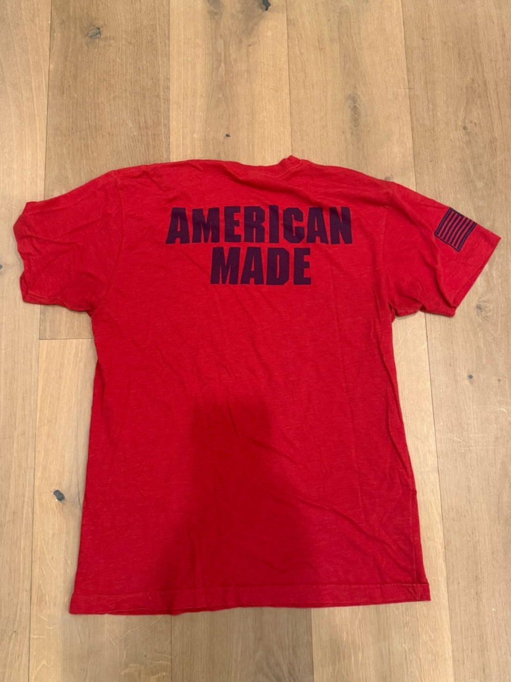 Rogue Men's Red Tee with Black Logo - Picture 4 of 5